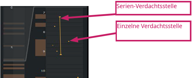 Verdachtsstellen-Details