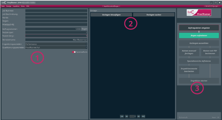 Start screen